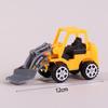 Plastic Tractor Excavator Bulldozer Drop Resistant Simulation Diecast Crane Truck Model  for Boys