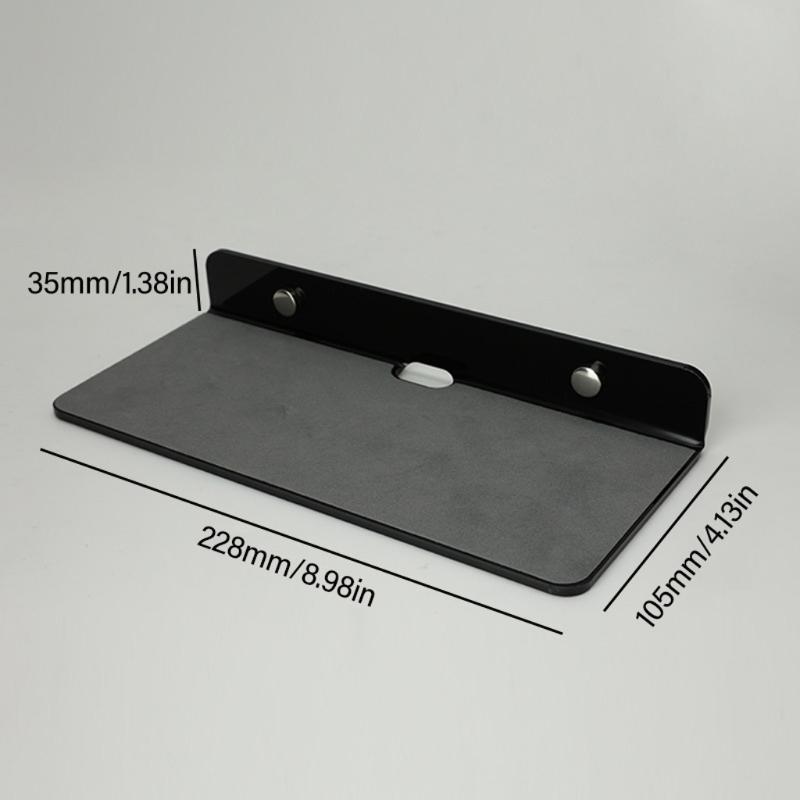 Universal Wall Shelf Speaker Holder for Small Portable Speakers Smartphones Wall Floating Shelf Wall Mount Rack