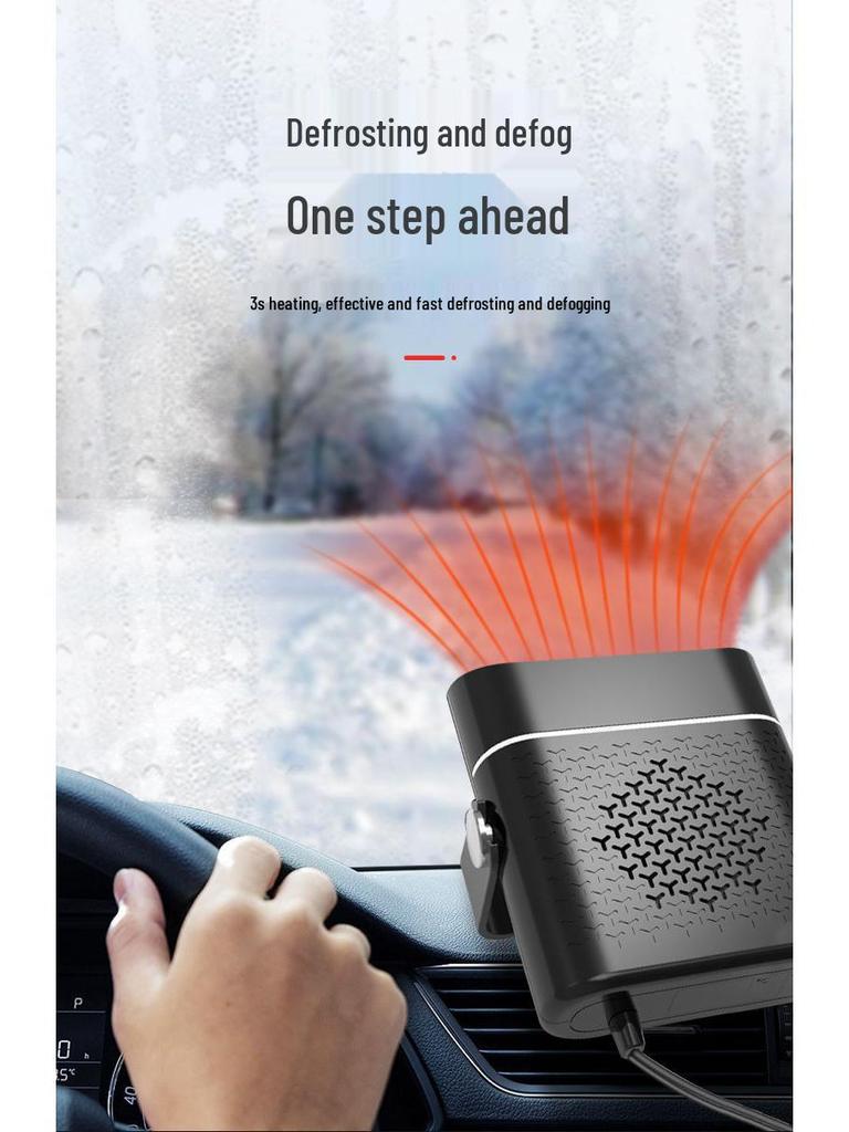 12V/24V Fast Heating Car Heater & Winter Defogging Fan for Trucks