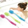 Skin Cleaning Long Handled Scrubber Massager Body Back Brush Bath Shower