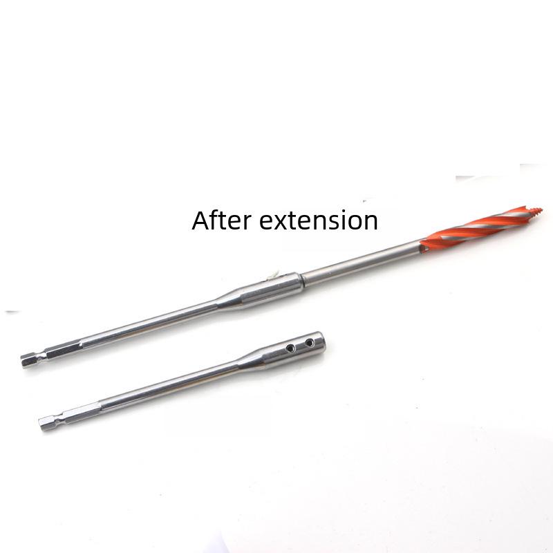 Tijă de extensie pentru burghiu cu eliberare rapidă, mâner de conversie 150 mm/300 mm