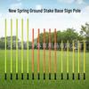WEZHO Agility Training Spring Base Marker Pole Set