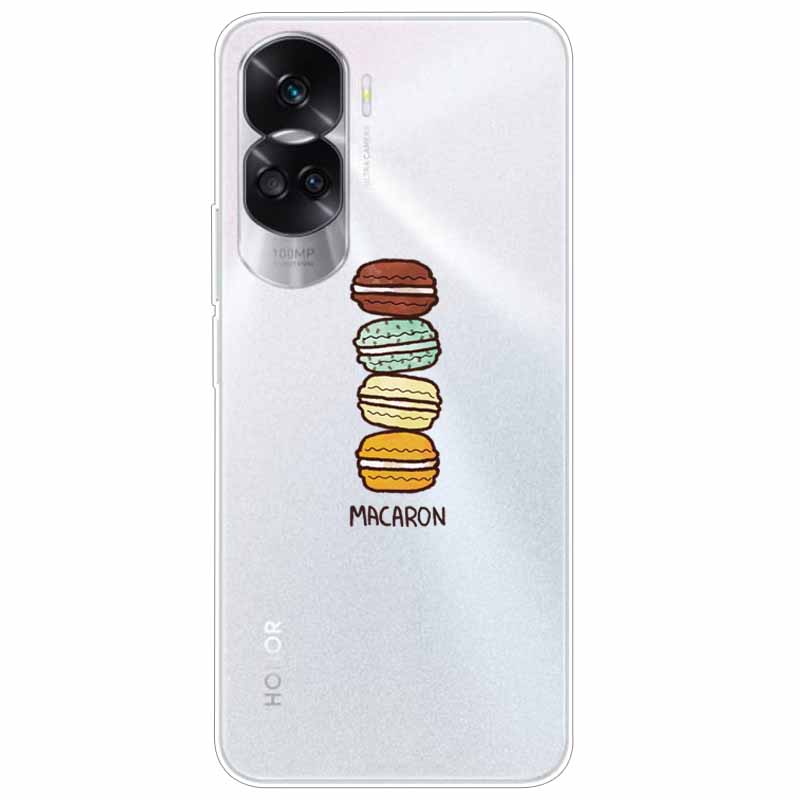 

For Honor 90 Lite 5G Case 90Pro TPU Clear Soft Cats Dogs Silicone Coque Cover for Huawei Honor 90 Pro Transparent Honor90 90Lite Honor 90 Lite