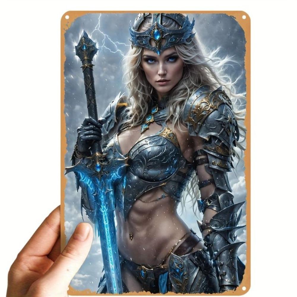 Retro Metal Wall Sign Vintage Tin Plaque Home Decor