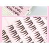 LuxeFlutter - Natural Doll Eye Cluster Glue-Free False Eyelashes