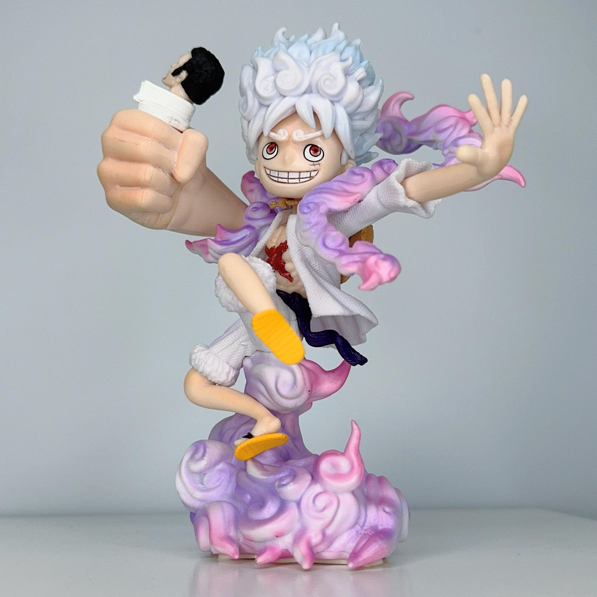 Anime Figure 5 Gear Luffy One Piece Figure Nika Luffy Figure PVC Statue Collectible Model Toys Gifts