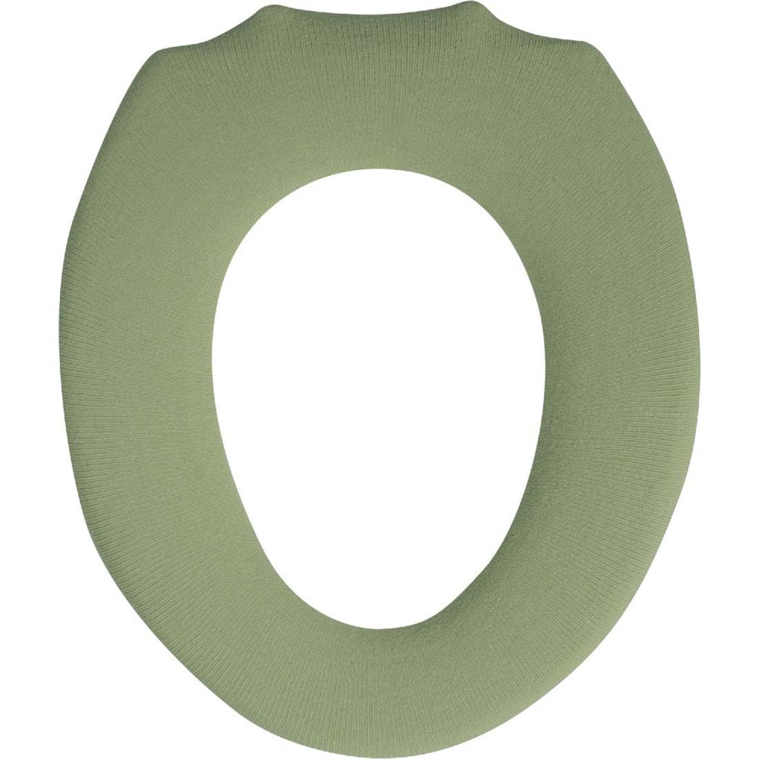 

Okato Natural Toilet Seat Cover O Type Soft Texture Washable Green