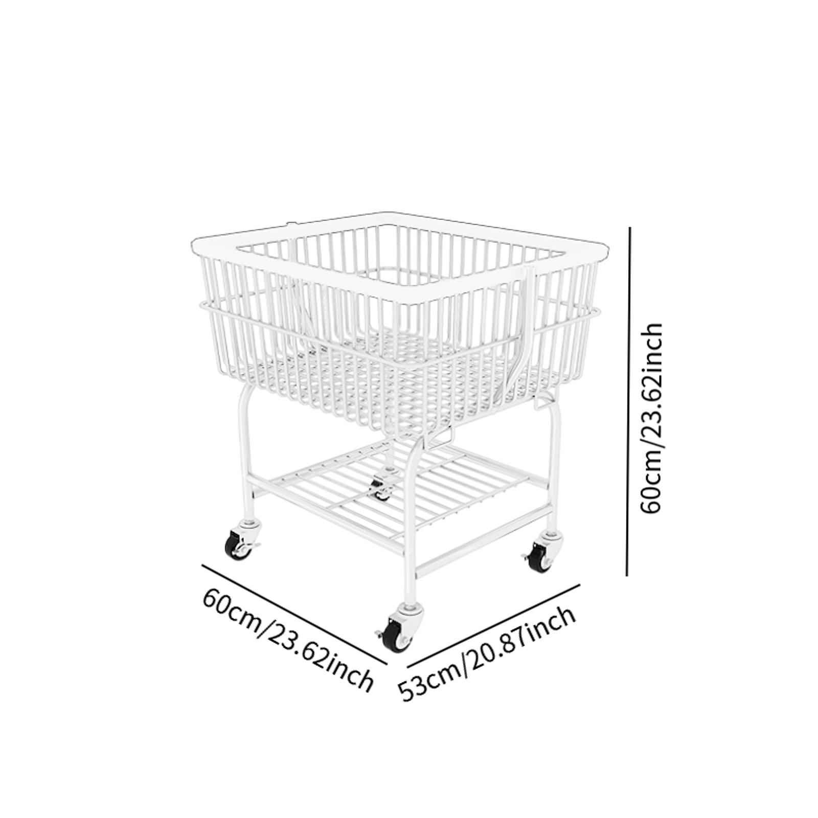 

Корзина для белья Корзина для белья на колесиках Корзина для белья Домашний офис Бытовая полка для хранения Вешалка для одежды Тележка на колесиках