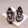 Girl Kuromi Fashion Cartoon White Sneakers Anime Autumn Student Wear-Resistant Non-Slip Children's Casual Shoes New
