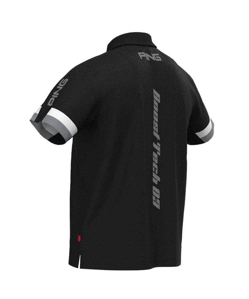 Ping Apparel Short Sleeve Polo Shirt Golf Size LL Men's [AddElm Series] (ADD.03 Technology) / / 621-3260803 010_Black,