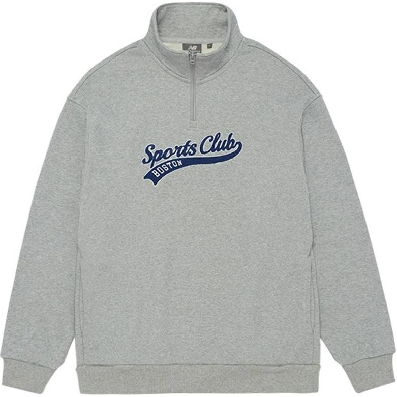 New Balance Sweatshirt Men s Heather Gray NCD42121-MGR M