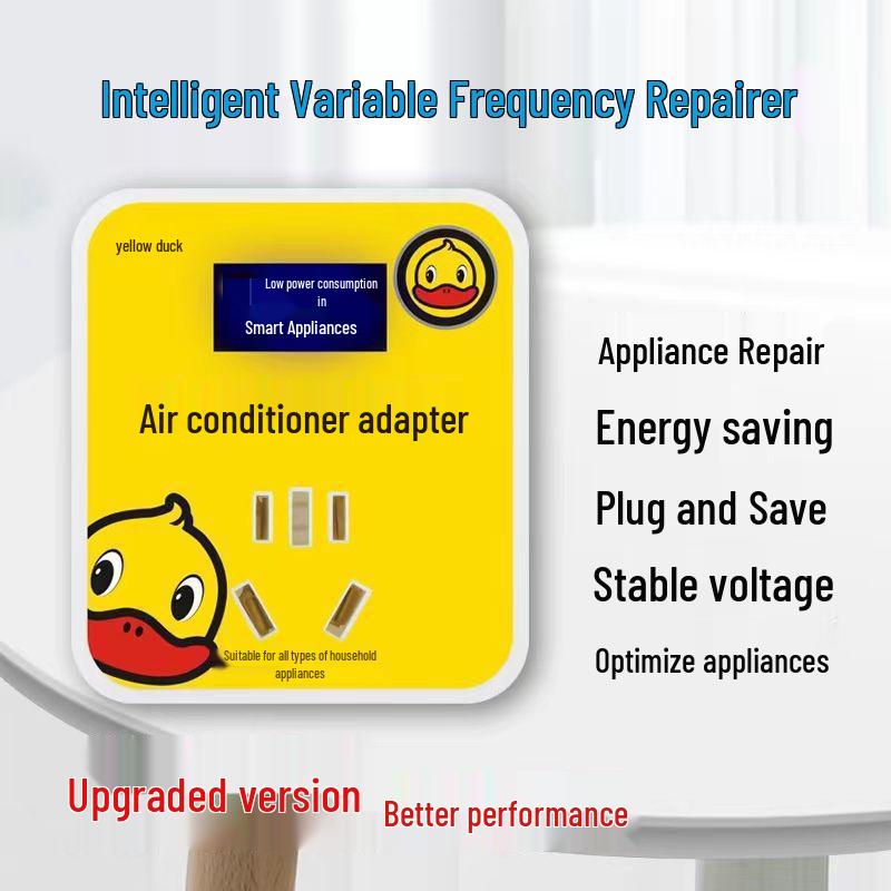 Smart Power-Saving Variable Frequency 16A AC Adapter & Conversion Socket