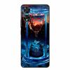 For TCL 505 Case Cartoon Pattern Black Silicone Luxury Phone Cases for TCL 505 Shockproof Soft Covers for TCL 505 TPU Funda Capa