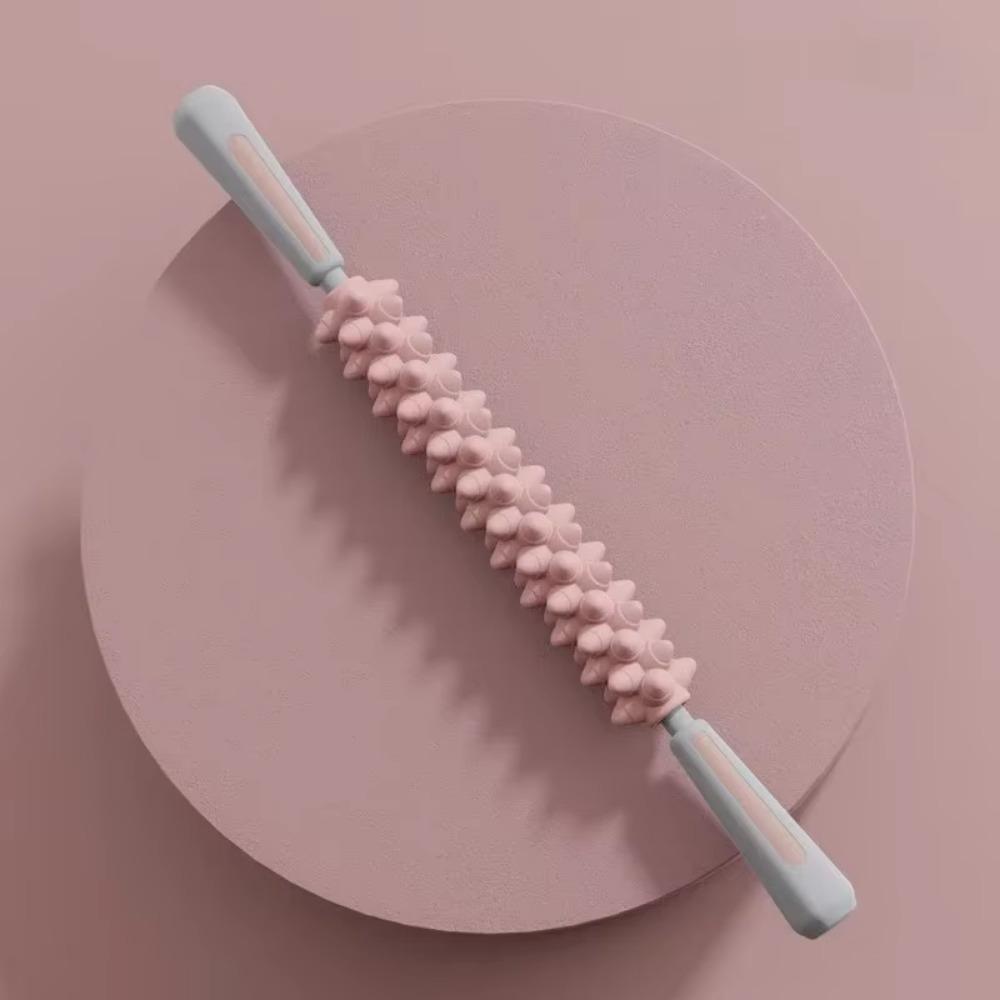 

Manual Massage Stick Yoga Fitness Artifact Roller New Muscles Massage Stick Arm Forearm Relaxation розовый