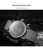 ONOLA Simple Fashion Men's Leather Strap Quartz Watch