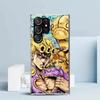 JoJo Abenteuer Giorno Giovanna Handyhülle Für Samsung Galaxy S24 S25 Edge S26 Ultra S22 S23 Plus S21 + S20 FE Weiche TPU Rückseite