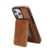 Magnetic Leather Phone Case with Card Holder for iPhone 12 - 17 Series Multi - functional Stand Shockproof Protective Cover