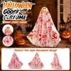Halloween Porch Goose Decoration Bloody Ghost Hanging Prop Outdoor Indoor Spooky Halloween Yard Ornament