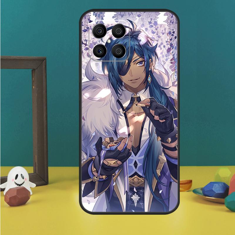 Genshin Impact Kaeya For Huawei P50 Pro P40 P30 P20 Lite Nova 9 5T P Smart 2021 Case For Honor X8 X7 X9 50