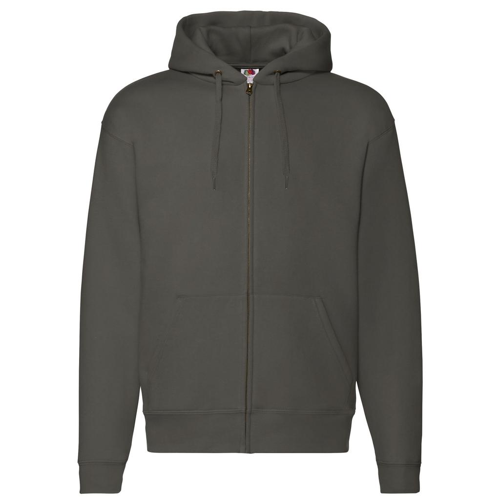 Fruit of the Loom Herren Premium Kapuzenpullover mit durchgehendem Reißverschluss