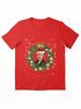 Eros Ramazzotti Merry Xmas Eros Santa Hat and Christmas Wreath Essential Unisex T-Shirt