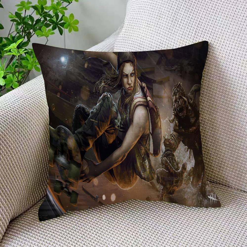 Game DDaylight By DDead Personalized Pillow Cover Kids Bedroom Wild Party Decor Pillowcase Kid Birthday Shower Gift