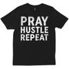 Pray Hustle Repeat Motivation Tumblr Instagram T Shirt
