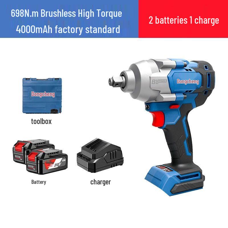 

Dongcheng 20V Brushless Cordless Impact Wrench CN plug (adapter included)
