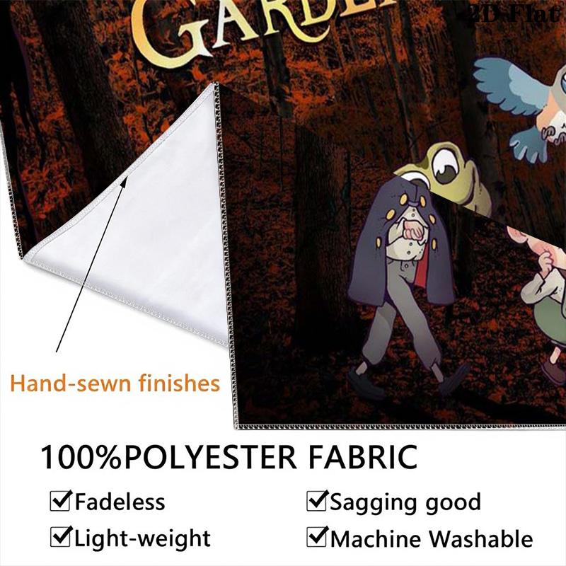 Fantasy Garden Wall Cartoon Pattern Home Decor Tapestry, Wall Hanging, Decorative RV Wall Cloth.ZGT0914218