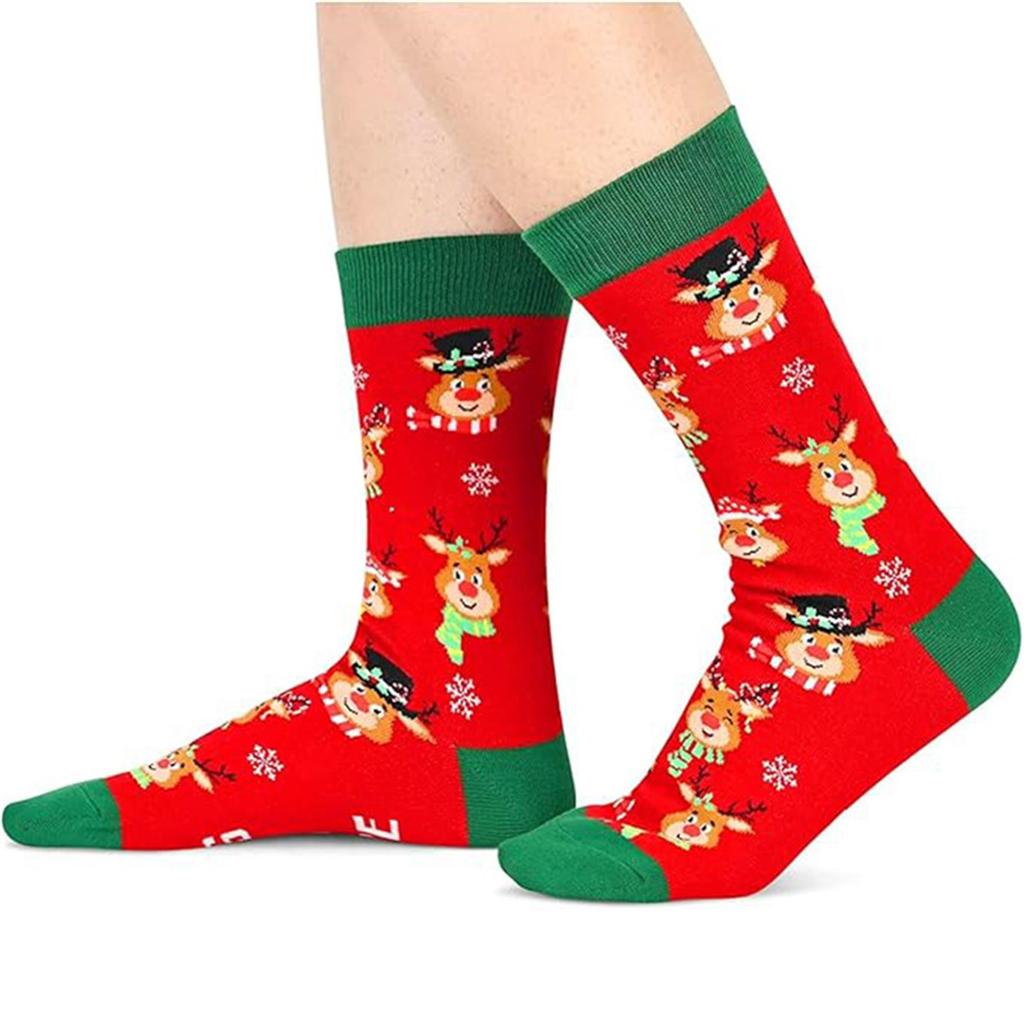 Christmas Gift Socks Cartoon Fun Floor Socks Casual Sports