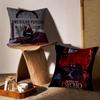 American Psycho Cushion Cover Anti-dustmite Pillowcase Invisible Zipper Silky Short Plush Sofa Cushion Cover