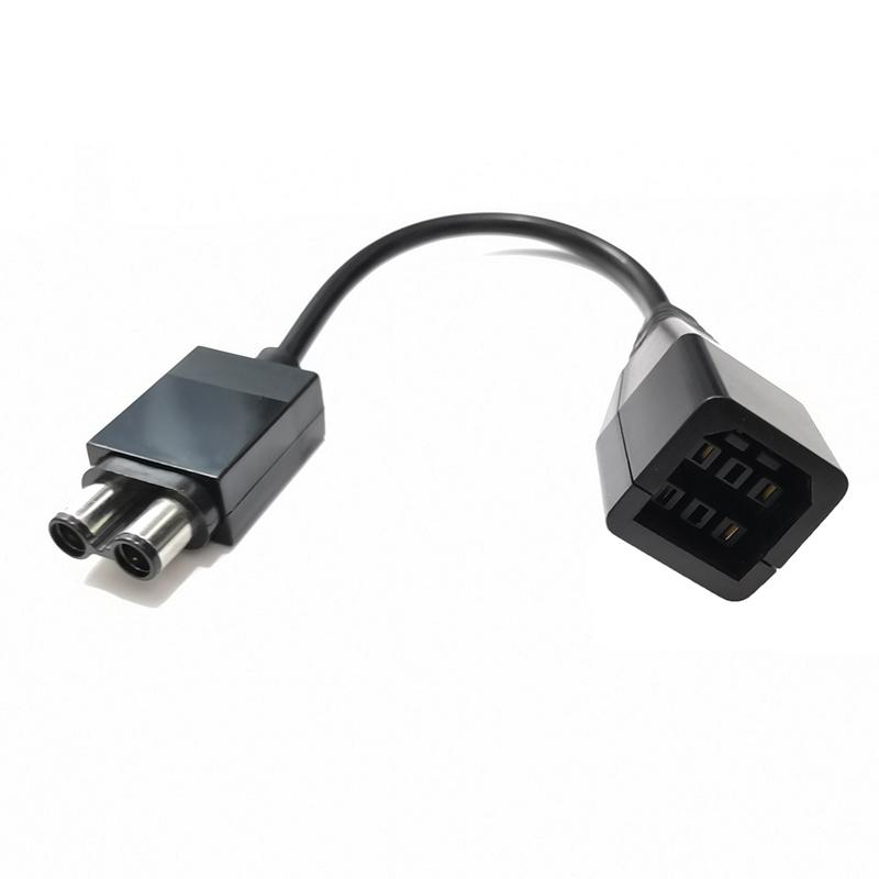 1Pc Diy Accessories For Microsoft Xbox 360 To Xbox Slim/One/E Ac Power Adapter Cable Converter Transfer Cable Cord