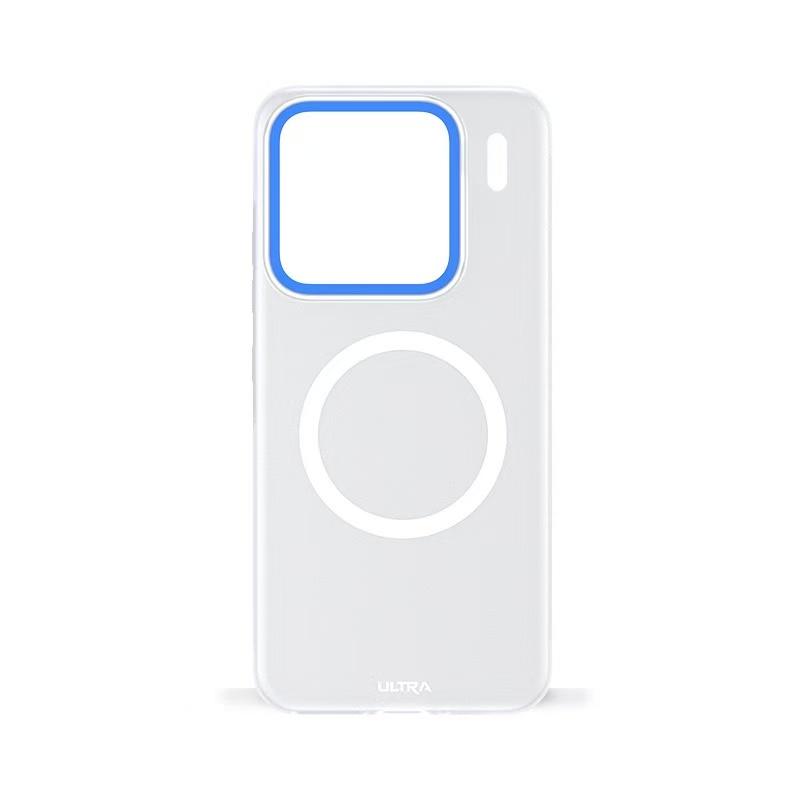 

Магнитный чехол-присоска для Xiaomi 15s Pro 15 Ultra Mi14 Ultra 14 Pro, матовый, пропускающий свет, защита от отпечатков пальцев, жесткая крышка xiaomi 15 прозрачный белый