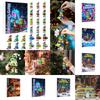 2D Adventní kalendář 24 dní Odpočítávací kalendář s hudebními postavičkami Sběratelské předměty, Adventní kalendář