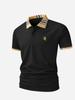 Herren Casual Arbeits Polohemd Schnelltrocknend Kurzarm Golf T-Shirts Outdoor Sportoberteile