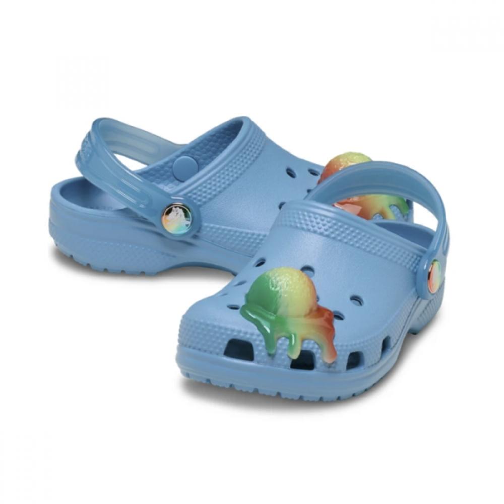 

Crocs Classic Scented Snow Clog Kids Elite Blue 213181 5du J2(210)