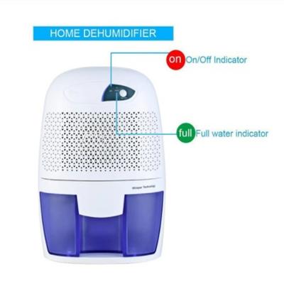Portable Mini Dehumidifier With 500ml Water Tank Smart Home Officce Low Noise Air Dryer Desiccant Moisture Absorber