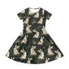 Girl Summer Dress Color & Print Short Sleeve Dress With Pocket Casual Dress Shorts Sleeve Party Dress Easter Day