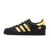 Originals SUPERSTAR Black Gold Heart Low Top Skateboard Shoes Unisex Black Gold EG4959(Team140-)
