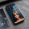 Singer Pink P-Pantheress Phone Case For IPhone 17 Air 16 E Pro Max 15 14 13 Mini 12 Pro 11 Max Plus Black Glass Cover
