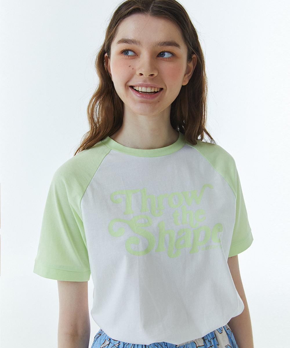 Raverous Rvs Raglan T-Shirt Green 1(Free)