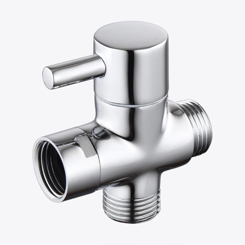 Quick Install Water Flows Splitters Valves Corrosion Resistant Designs Diverter Valves Universal for Standard Faucets