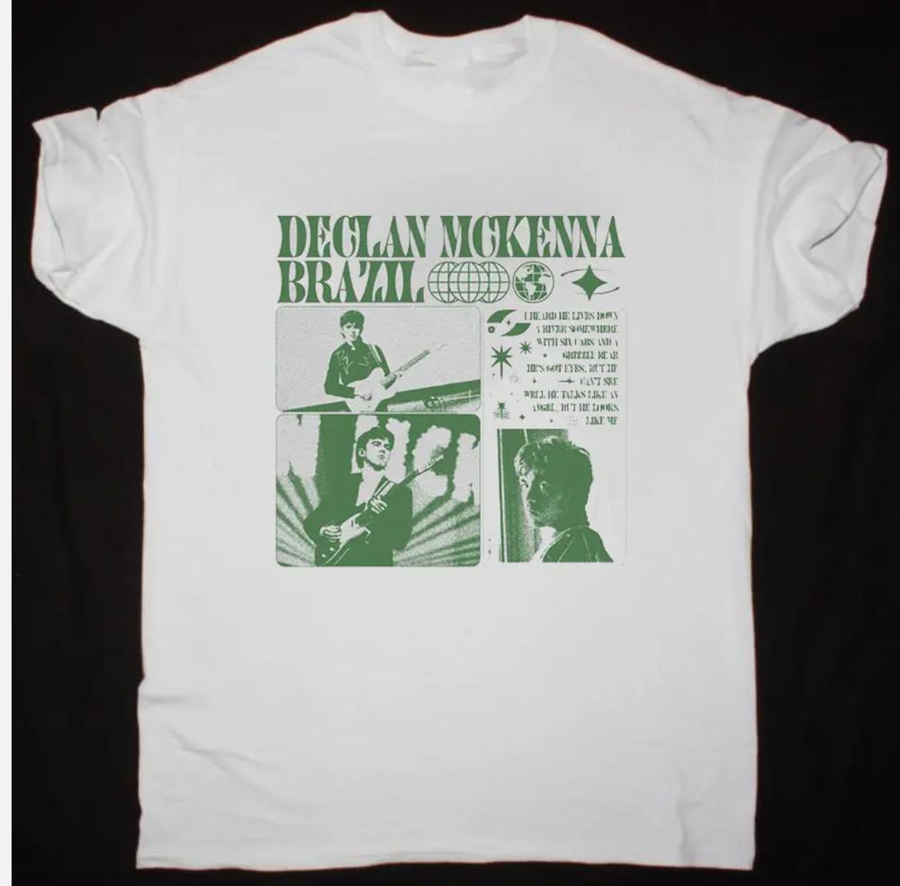 Declan McKenna Cotton White T Shirt Full Size S-5XL Unisex T-Shirt S
