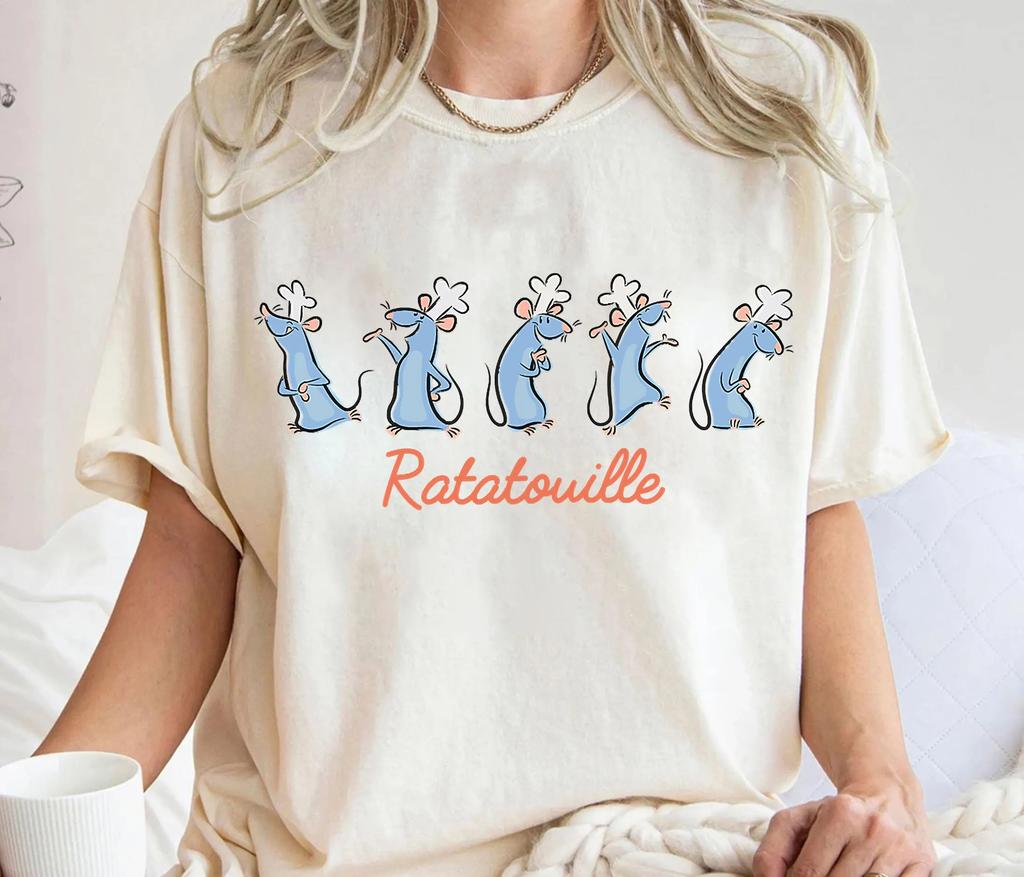 Ratatouille Emozioni di Remy T-shirt Chef Remy Camicia land Camicia Coordinata per la Famiglia Magic Kingdom WDW Epcot Parco a Tema