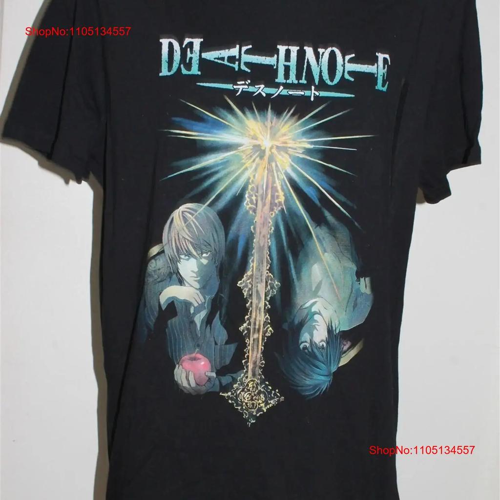 Death Note Character T Shirt Size Large BNWT Anime Magna TV Series vintage Washed graphic Stylish Top For Everyday Wear