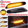 2x Dynamic LED Fender Light Side Marker For BMW 1 3 5 Serie E46 E60 E61 E81 E82 E87 E88 E90 E91 E92 E93 X1 E84 X3 E83 X5 E53