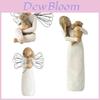 Romantic Resin Art Lovers Figurine Decorative Piece For Home With Elegant Embrace Design