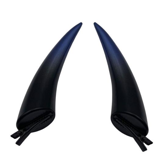 

1 пара зажим для волос с рогом дьявола, зажим для косплея на Хэллоуин, рог демона, утконос, регулируемая женская заколка для волос C