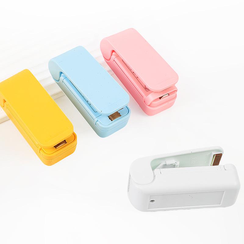 Mini Snack Vacuum Sealer - Compact Plastic Sealing Machine for Food Freshness Preservation