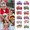 European Cup Party Glasses Football Glasses Frame Football Eyeglasses for Teen Adult Party Decoration and Sports Event